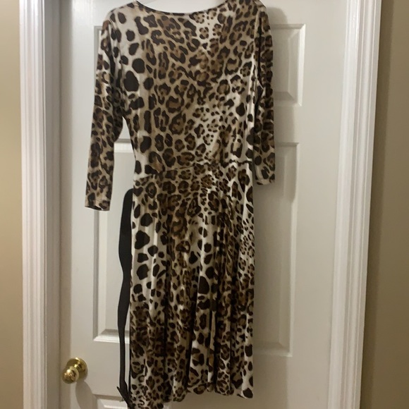 Leopard Print Dress - Picture 3 of 3